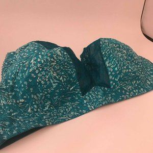 Bra Comfort Fit Sz 42C Lt & Dk Teal